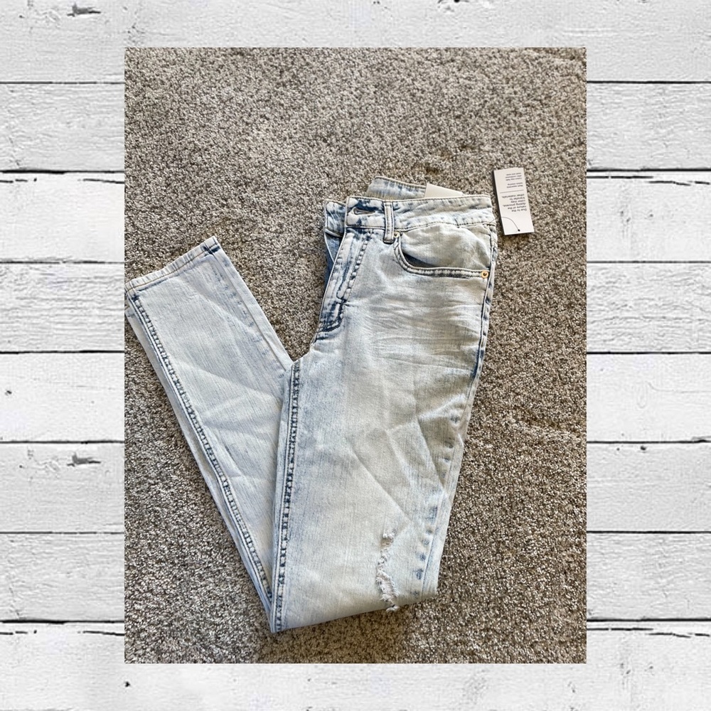 ORIGINAL USE WOMENS LIGHT INDIGO SKINNY JEANS NWT